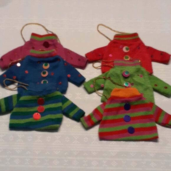 6 pc sparkle sweaters - Picture 1 of 6